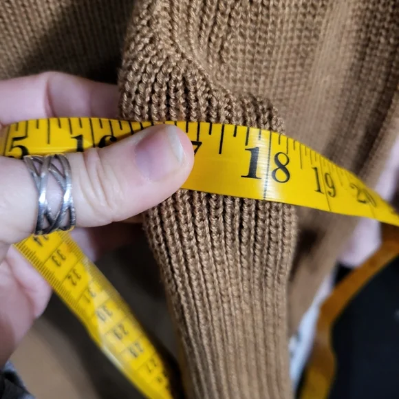 NWT WOMANS MICHAEL KORS FUR CUFFED SWEATER SZ S - Picture 7 of 8